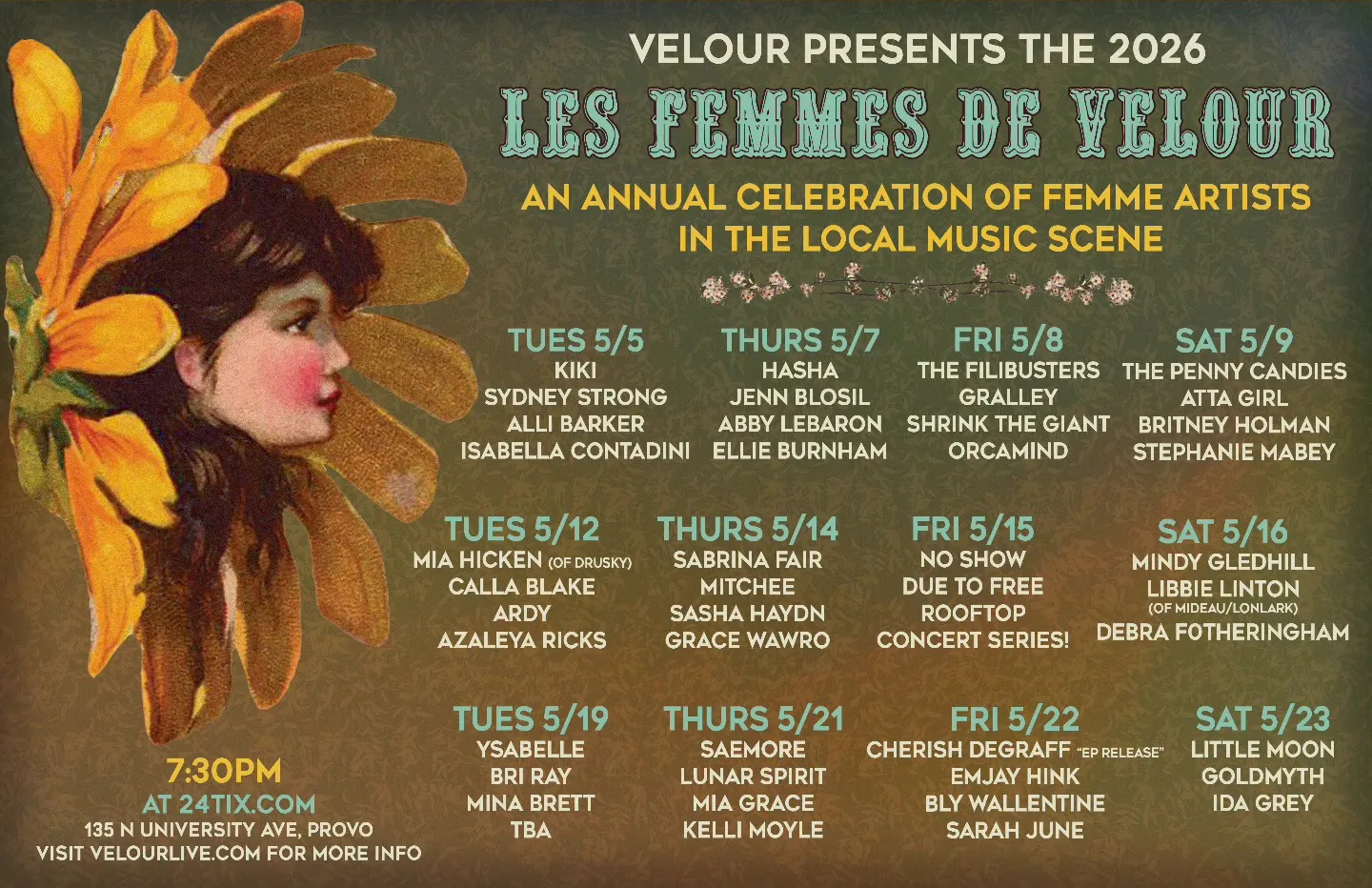 Les Femmes de Velour 2026 recap: a sweaty, full-room set community update